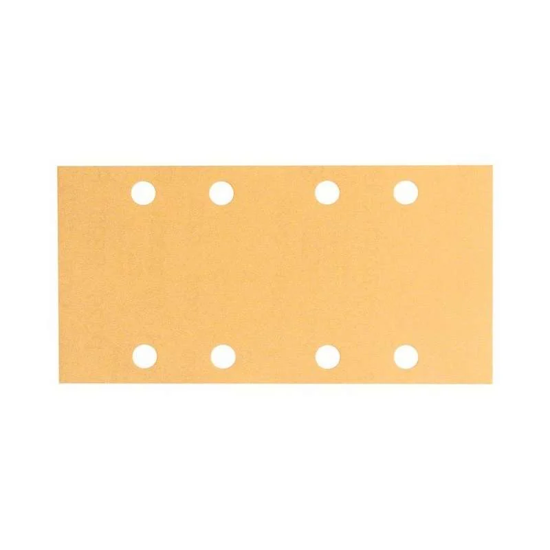 10 Feuilles abrasives C470 BOSCH pour ponceuses vibrantes 93 x 186 mm Best for Wood and Paint 8 trous