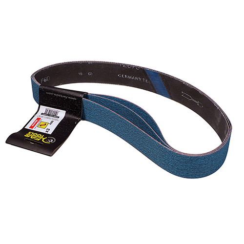 3 Bandes abrasives Oxyde zir A80 40x760 mm