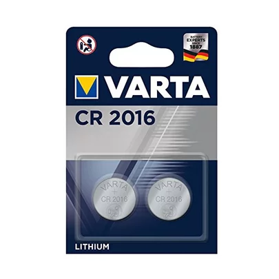 PILE CR 2016 X2 - 6016101402 - VARTA