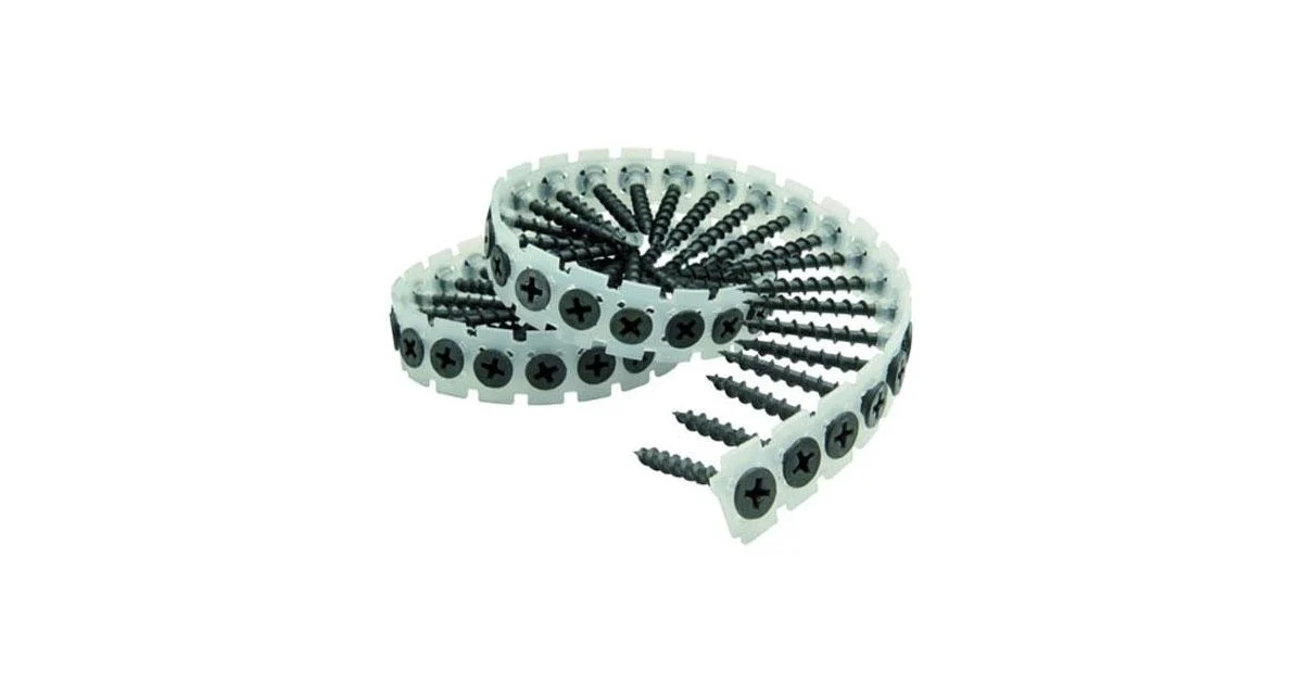 20 bandes de 50 vis 3,5 x 25 mm pour visseuse placo DW 45 - FLEX