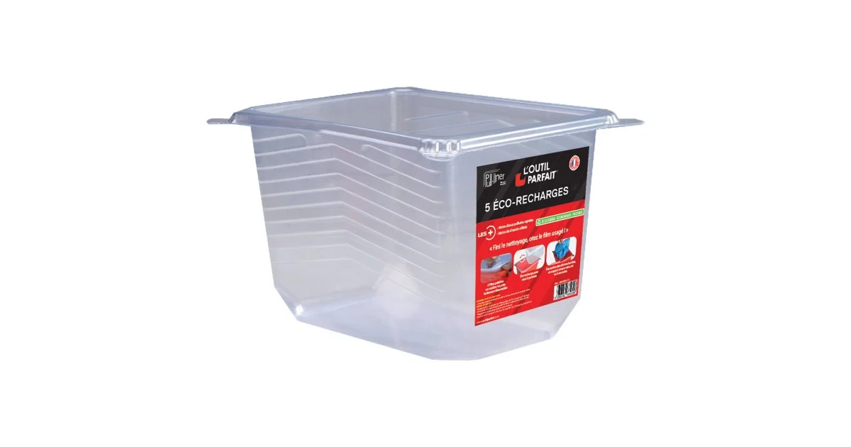 5 recharges pour bac eco 14 L L'OUTIL PARFAIT