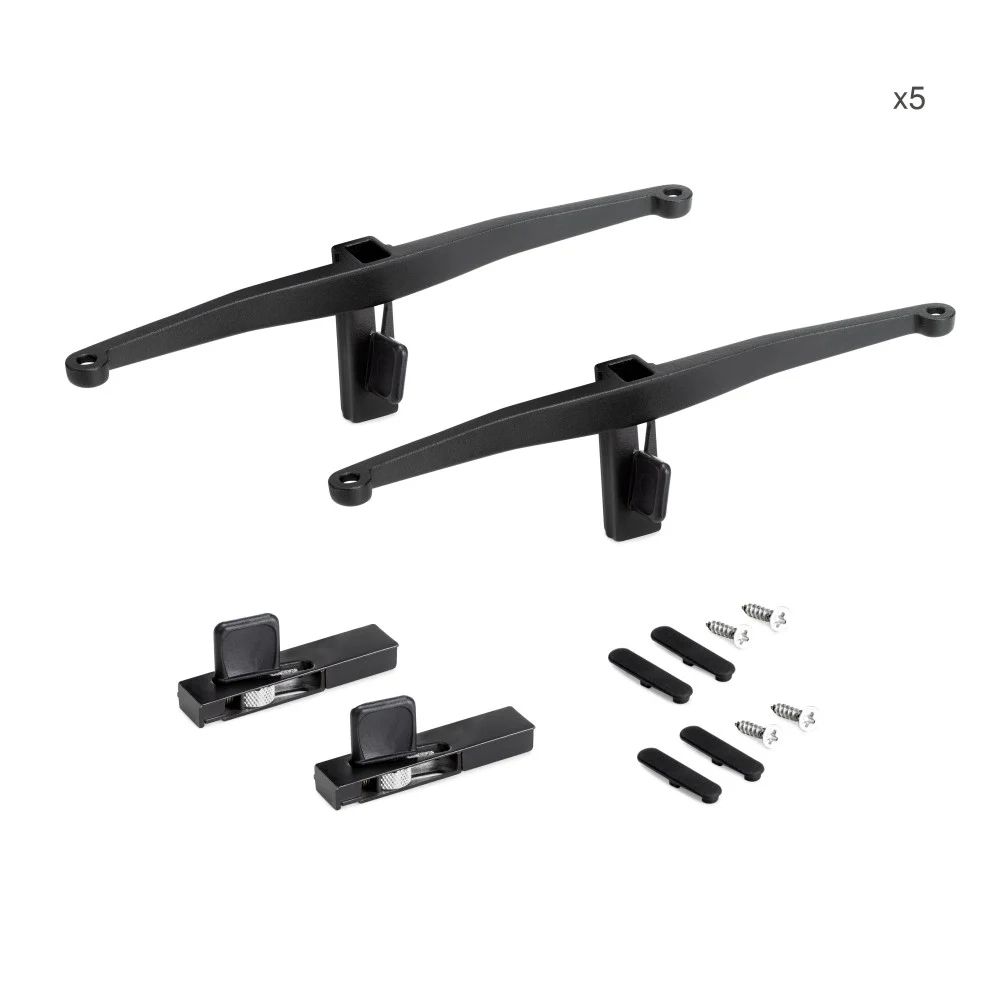5 paires de supports pour système modulaire ZeroEMUCA