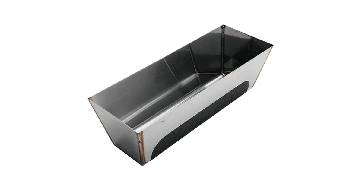 Bac à enduit en acier inox 35 cm avec grip antidérapant - ADVANCE