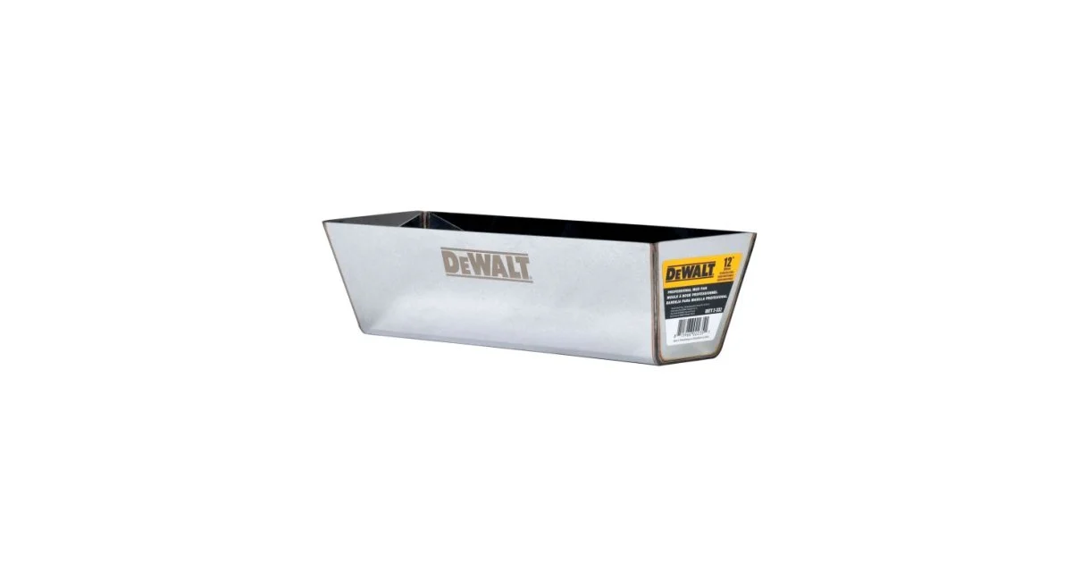 Bac à enduit inox 30 cm - DEWALT