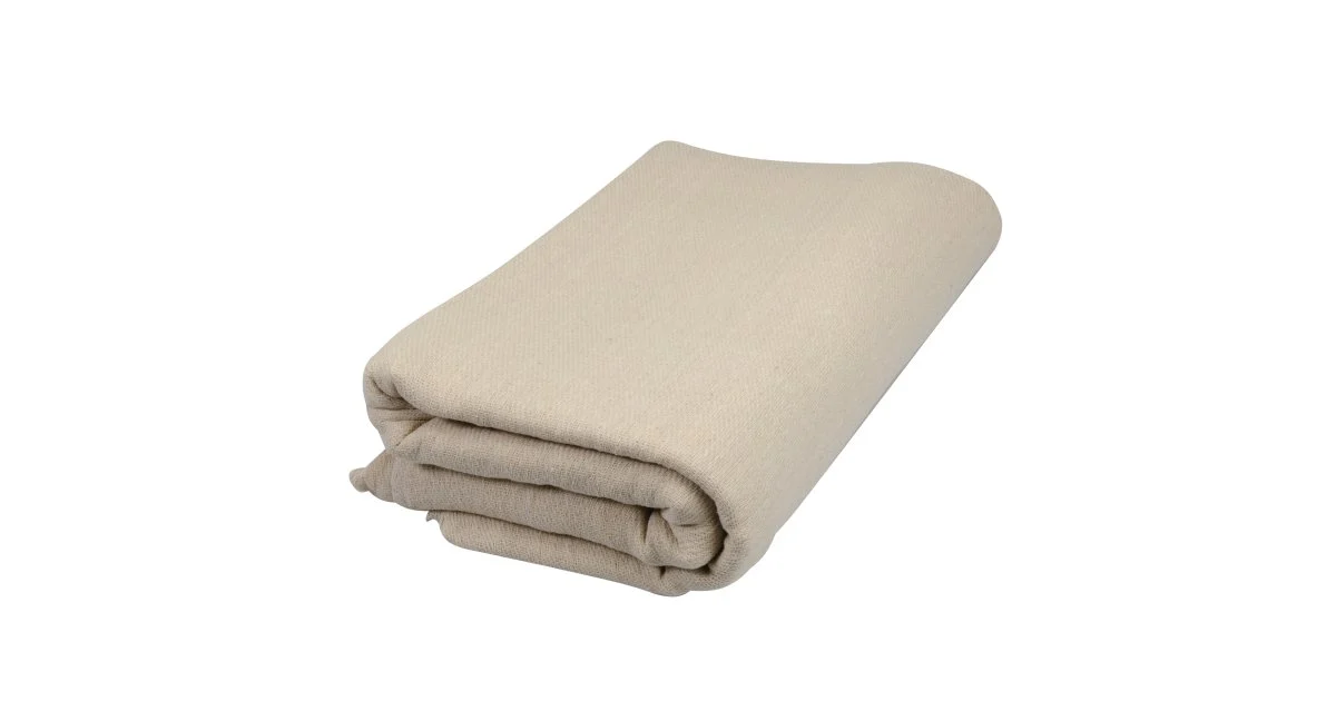 Bâche poussière coton, lavable réutilisable 7,2 * 0,9 M