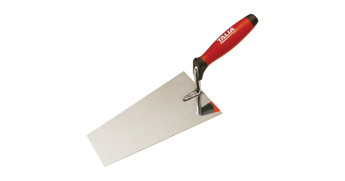 Lisseuse inox bout carré 20 cm TALIAPLAST