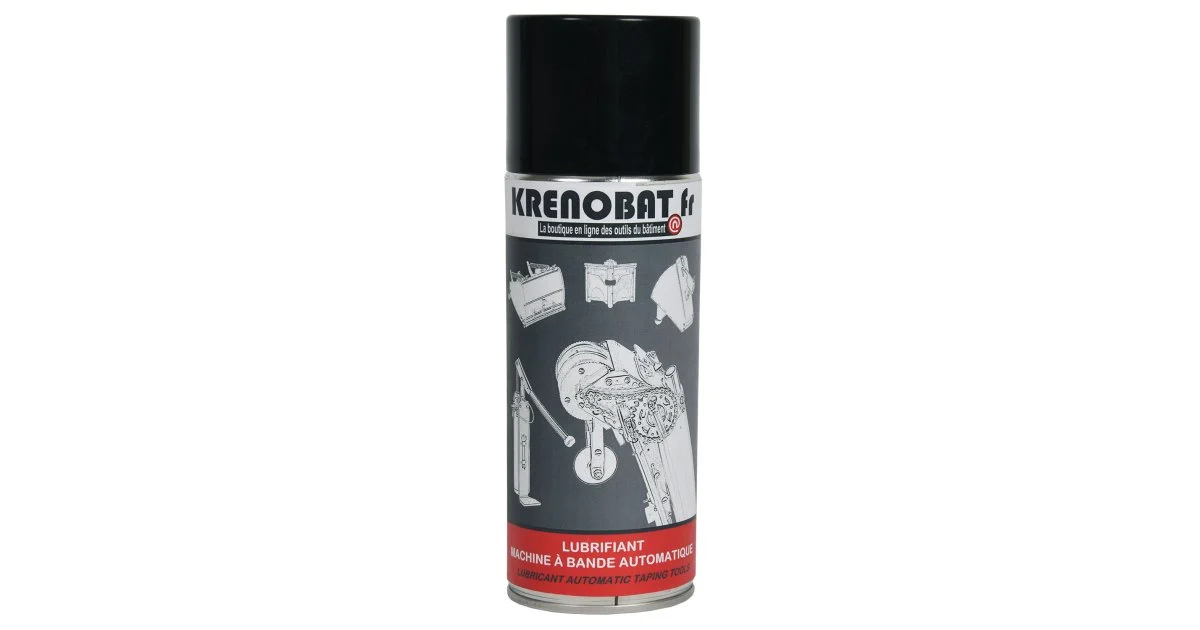 Lubrifiant machine à bande automatique 400 ml
