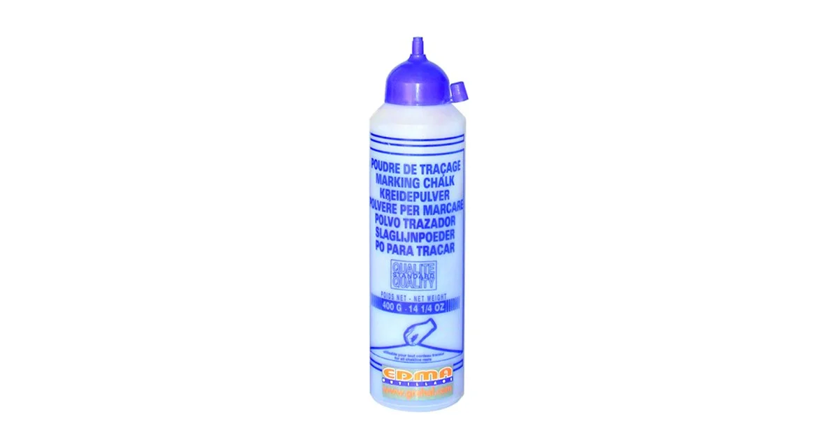 Poudre de traçage pour cordeau BLEUE 400 g EDMA
