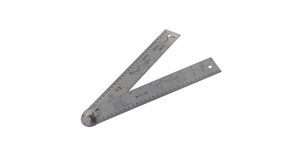 Rapporteur d'angle pliable 600 mm