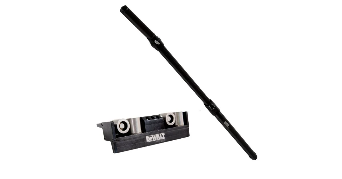 Rouleur d'angle intérieur + manche extensible 90 à 135 cm - DEWALT