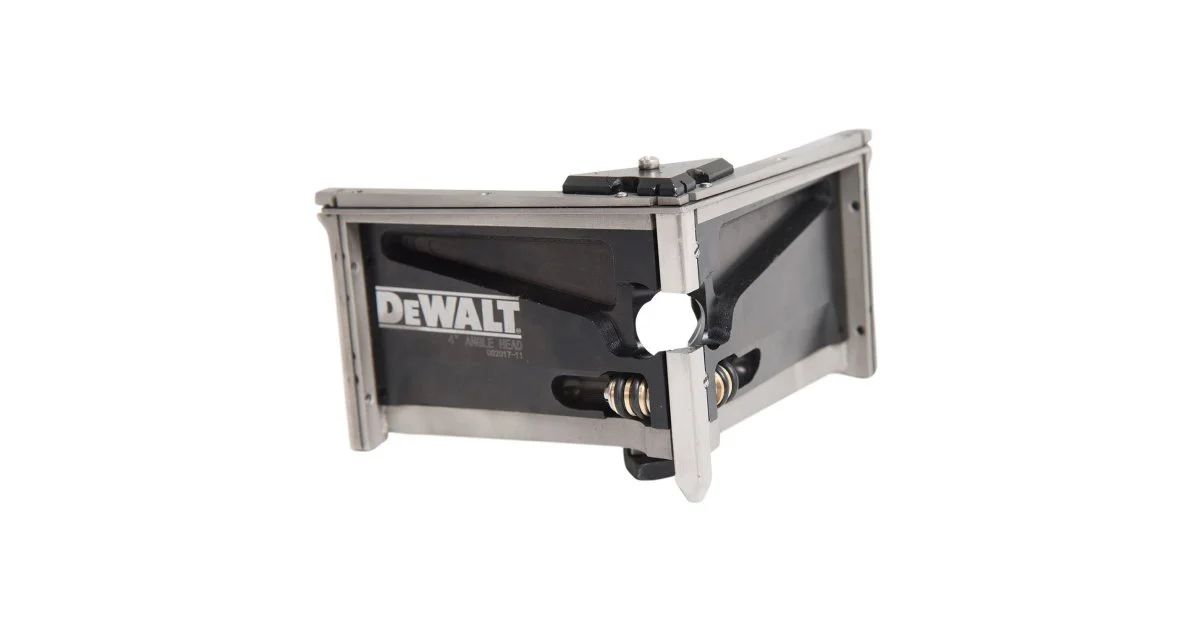 Tête finisseur angle 10,15 cm - 4" - DEWALT