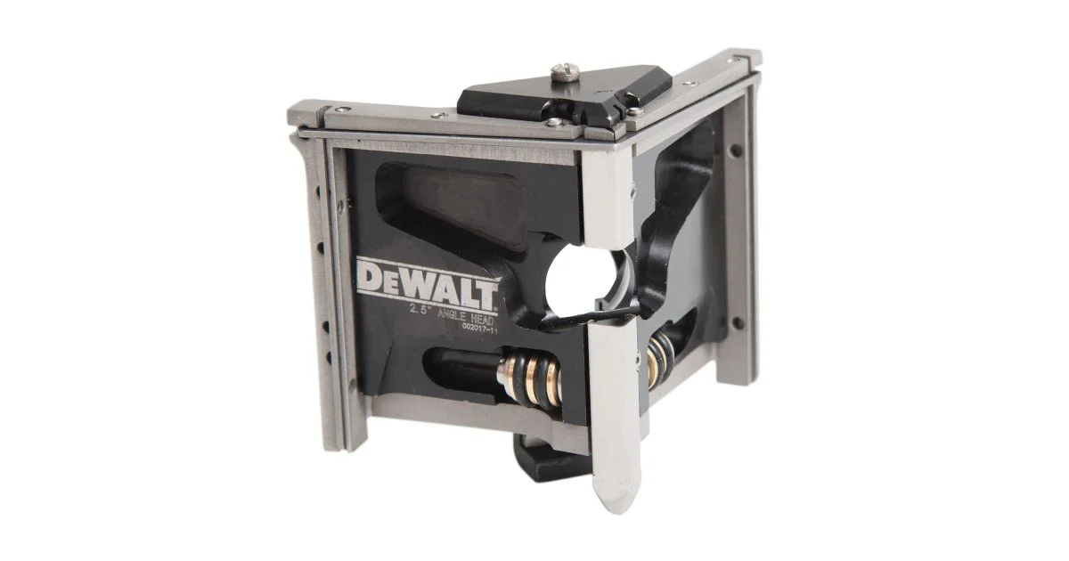 Tête finisseur angle 6,35 cm - 2,5" - DEWALT