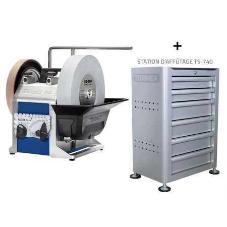 Affûteuse T8 + Station d’affûtage TS-740 TORMEK