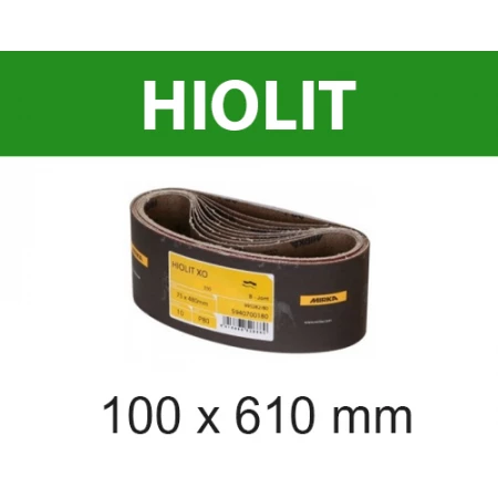 Bande abrasive MIRKA Hiolit XO 100 x 610 mm