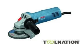 Bosch Bleu 060139600A Meuleuse d'angle GWS 880 (capot de protection, poignée, bride de réception, clé et écrou de serrage)