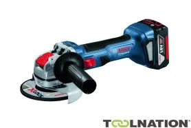 Bosch Bleu 06019H9103 Meuleuse d'angle GWX 18V-7 Accu 115mm excl. batteries et chargeur en boîte