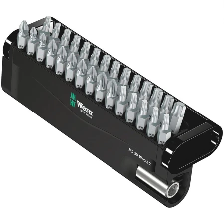 Coffret de 29 embouts + 1 porte-embouts Bit-Check 30 Impaktor 2 WERA