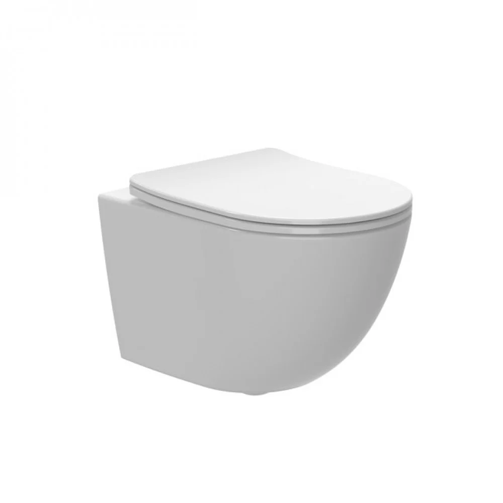 WC suspendu sans bride - rond - 360 x 360 x 485 mm - BelvoyeKRAMER