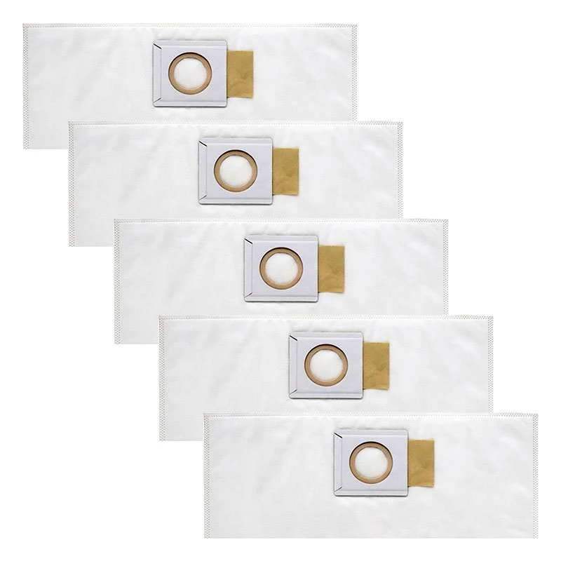 Lot de 5 sacs à poussière en papier filtrant pour aspirateur MAKITA VC1310L, VC2510L, VC2211M , DVC860LZ et DVC863LZ