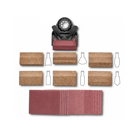 Set de 22 pièces de profils de ponçage Starlock Plus FEIN
