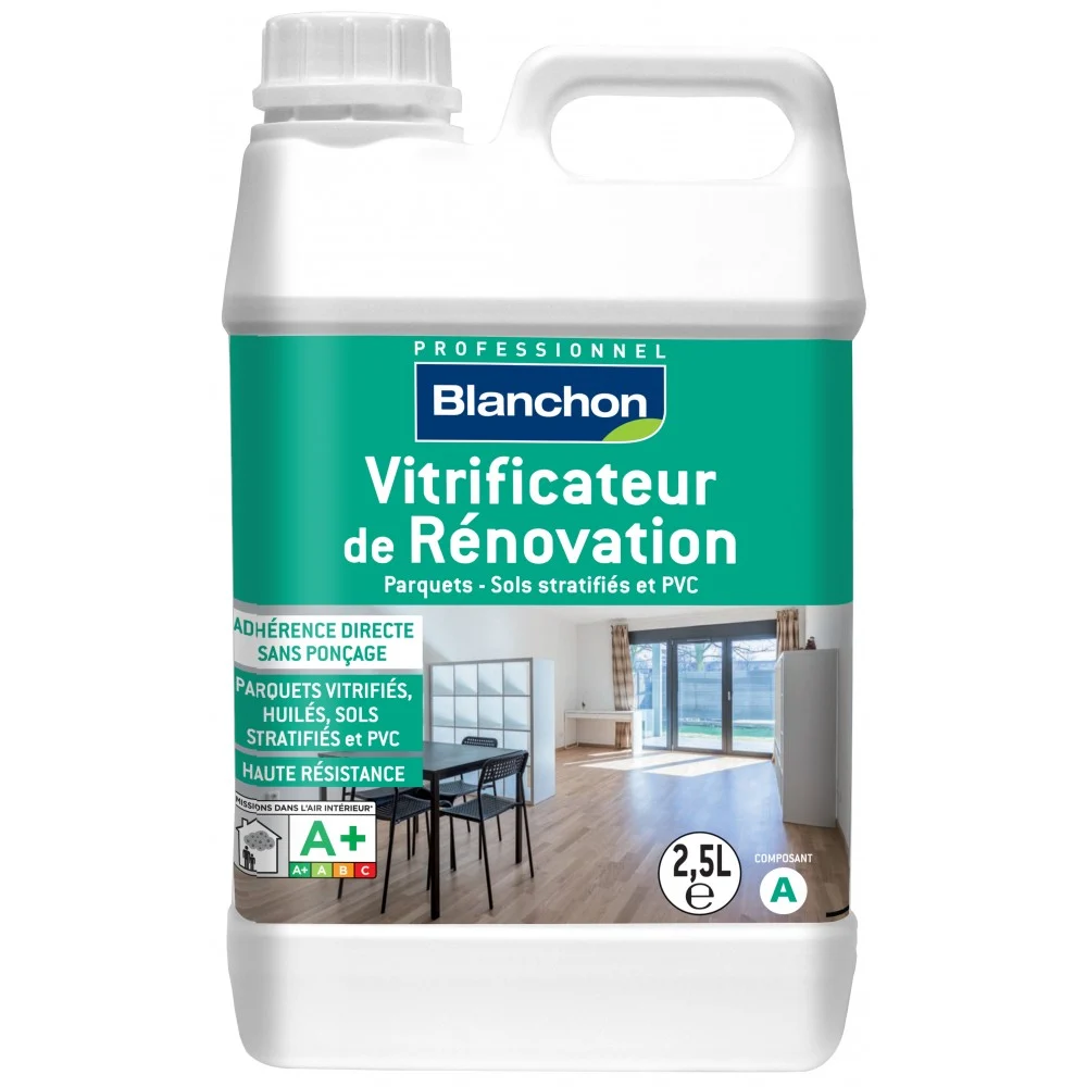 Vitrificateur de rénovation - parquet, bois stratifiés et PVCBLANCHON