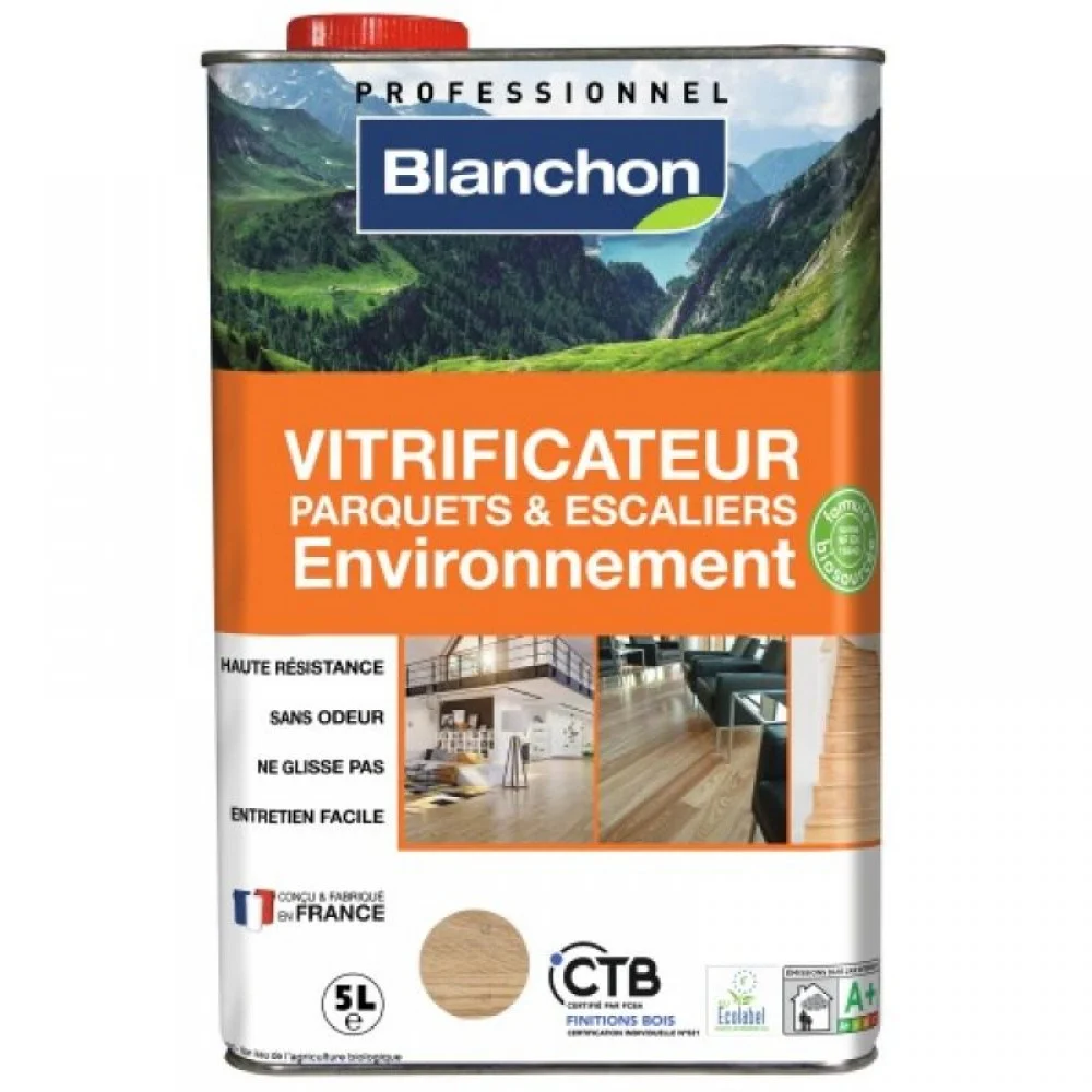 Vitrificateur Parquet Environnement BiosourcéBLANCHON